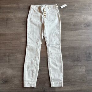 NWT Pilcro & the letterpress by Anthropologie high rise denim leggings - size 26